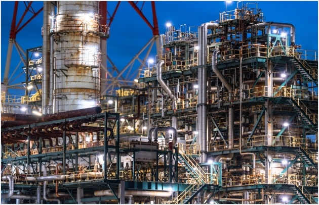 石油化学プラント イメージ画像